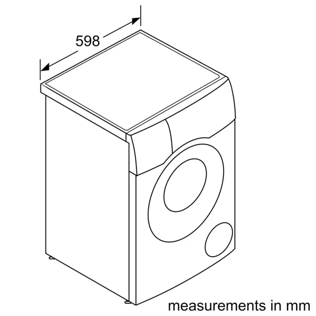 【BOSCH 博世】10/7 kg智慧洗脫烘滾筒洗衣機 單機(WNC554A0TC)