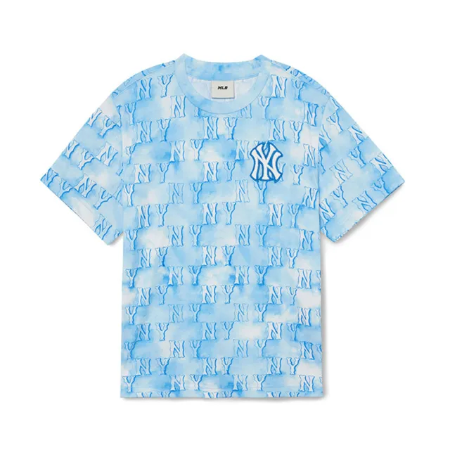 【MLB】童裝 可調式棒球帽+短袖T恤(帽+T恤2入組)