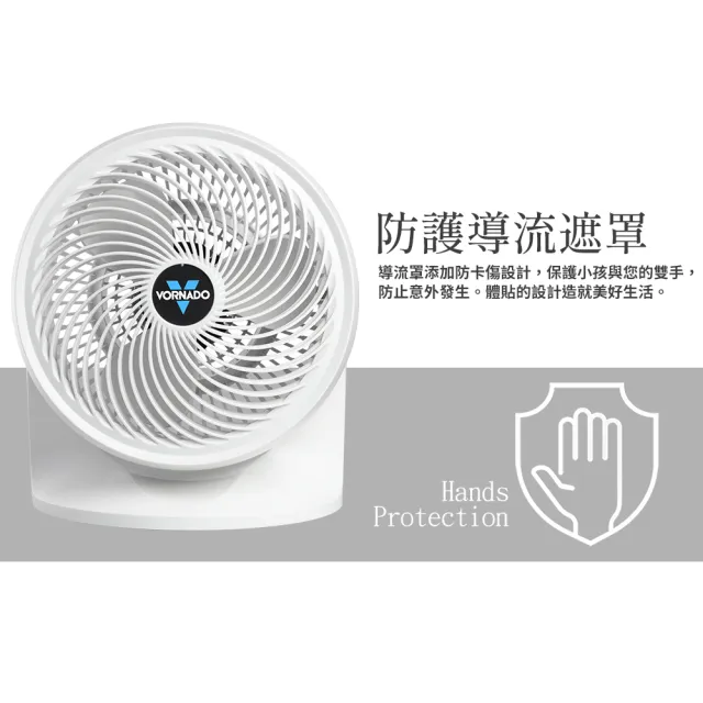 【VORNADO 沃拿多】渦流空氣循環機633W(適用坪數5-8坪)