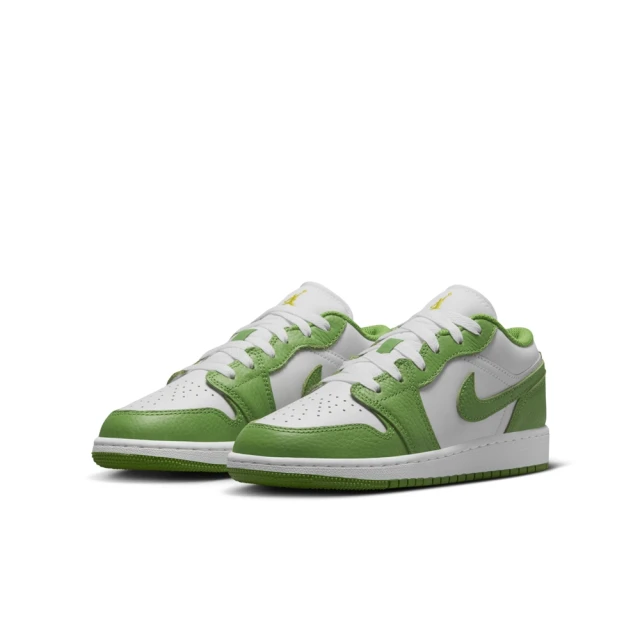 NIKE 耐吉 運動鞋 休閒鞋 女鞋 中大童 男鞋 AIR JORDAN 1 LOW SE BG GS Chlorophyll 白綠(HF4779100)