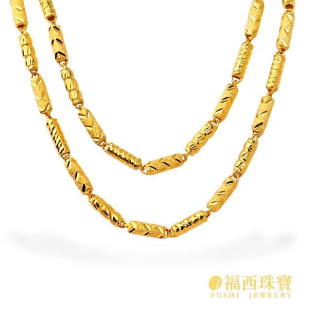 【福西珠寶】黃金項鍊 1.6尺短版超神奇項鍊 加粗款(金重3.29錢+-0.03錢)