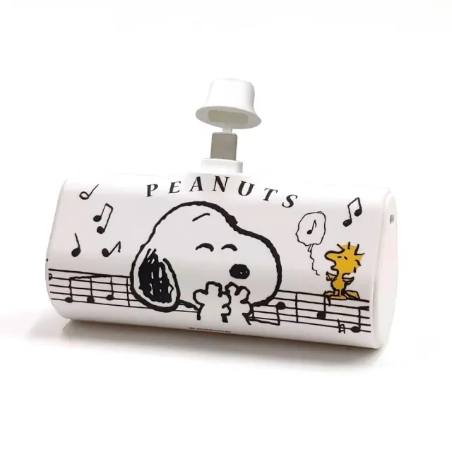 【SNOOPY 史努比】PSN-116 6000mAh 快充直插式口袋行動電源(Lightning接頭)