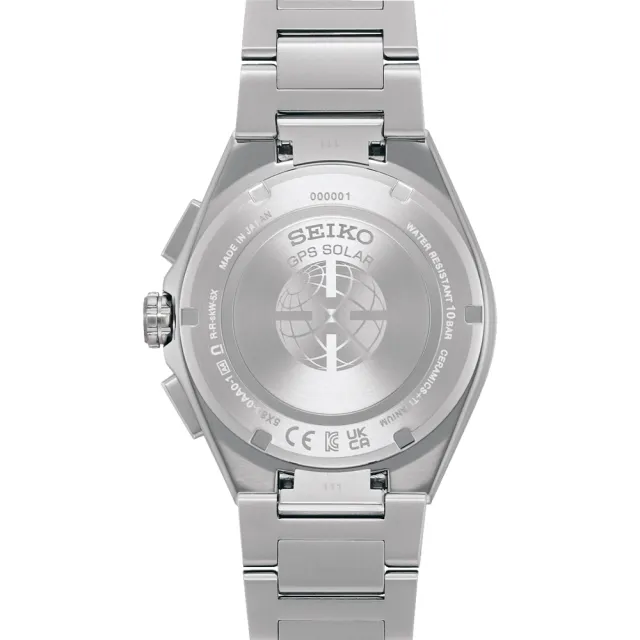 【SEIKO 精工】ASTRON系列 鈦金屬 GPS 太陽能計時腕錶 母親節 禮物 推薦(SSH151J1/5X83-0AA0D)