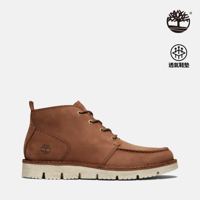 【Timberland】男款咖啡色Westmore磨砂革查卡靴(A41Z1500)