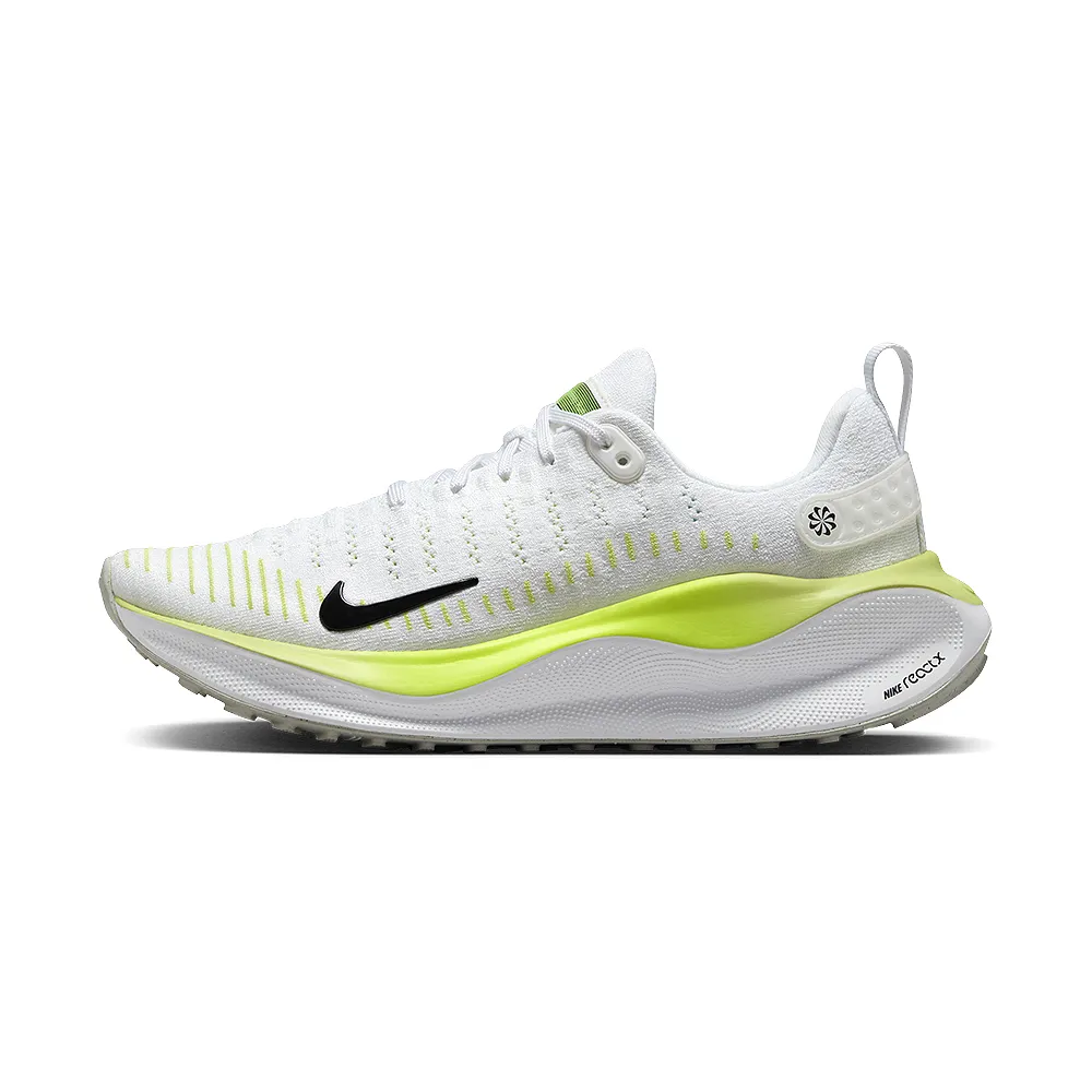 【NIKE 耐吉】React Infinity Run 4 女鞋 白黃色   路跑 訓練 運動 緩震 慢跑鞋 DR2670-101