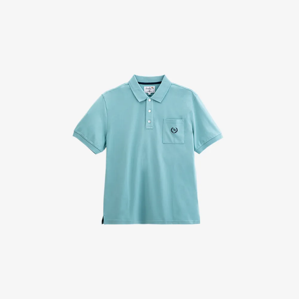 【Arnold Palmer 雨傘】男裝-口袋翻領短袖POLO衫(3色)