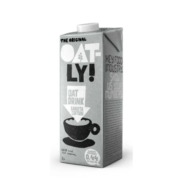 【Oatly】咖啡師無加糖燕麥奶1Lx6入/箱