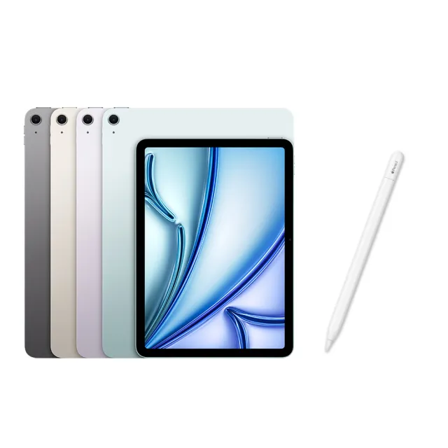 【Apple】2024 iPad Air 11吋/WiFi/128G(Apple Pencil USB-C組)