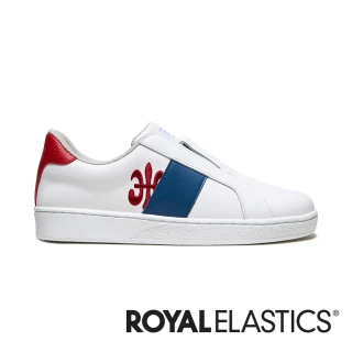 【ROYAL Elastics】BISHOP 真皮運動休閒鞋 女鞋(白藍紅)