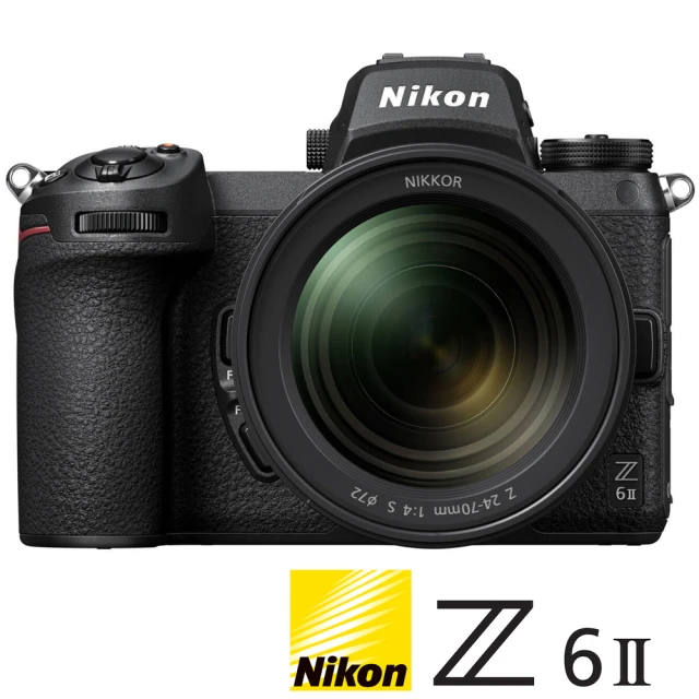 【Nikon 尼康】Z6II Z62 KIT 附 Z 24-70mm F4 S(公司貨 全片幅無反微單眼相機 五軸防手震 4K 直播)