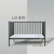 【La Joie 喬依思】LIZ 嬰兒床 純棉床包組-款式任選(附純棉床包+嬰兒專用彈力棉床墊4cm+剎車腳輪)