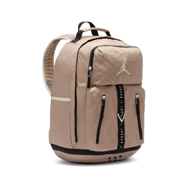 NIKE 耐吉 後背包 Jordan Sport Backpack 棕 黑 15吋 可裝鞋 筆電包 運動包 背包(JD2433002AD-002)