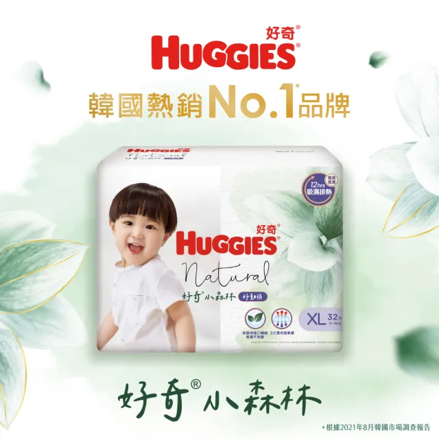 限時VIP【HUGGIES 好奇】小森林尿布 好動褲 M-XXXL/黏貼型 M-XL(紙尿褲/尿布/箱)