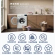 【Electrolux 伊萊克斯】歐規10公斤護色抗敏蒸氣洗脫變頻滾筒洗衣機+配件包(EWF1024BDWA)