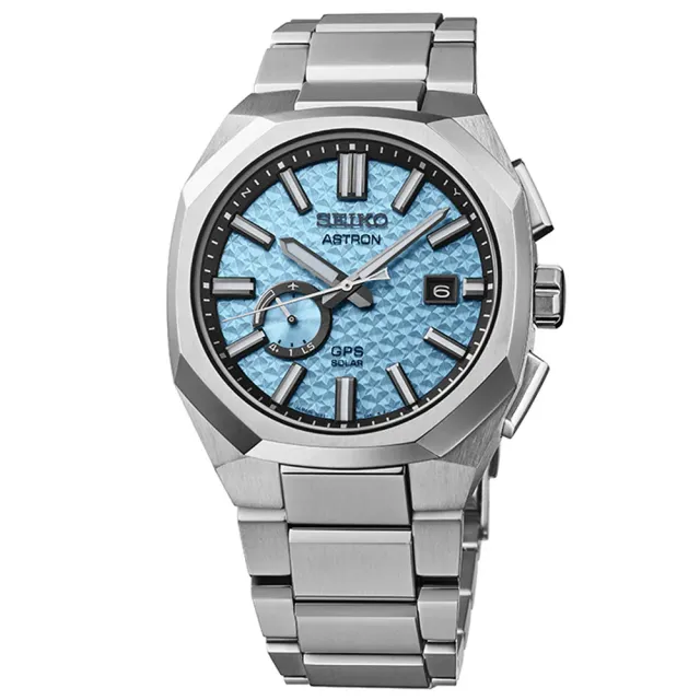 【SEIKO 精工】Astron系列 GPS 鈦金屬 電波太陽能腕錶 錶 週年慶 雙11 (SSJ027J1/3X62-0AF0B)