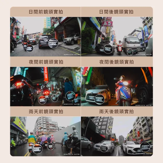 【LOOKING 錄得清】ZUMOJI HALO1080 貓貓機 機車行車記錄器 贈32G高速記憶卡(前後雙錄 機車行車紀錄器)