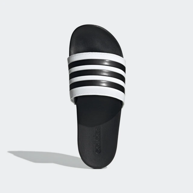 adidas 愛迪達 ADILETTE COMFORT 運動 黑白 休閒 拖鞋 男女(GZ5893 ∞)