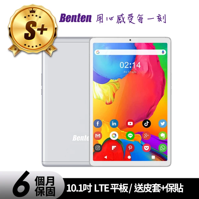 Benten 奔騰Benten 奔騰 S+級福利品 T30 10.1吋 LTE平板(3/32G)