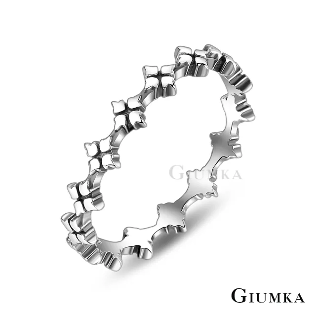 【GIUMKA】純銀戒指．幸運之環．尾戒