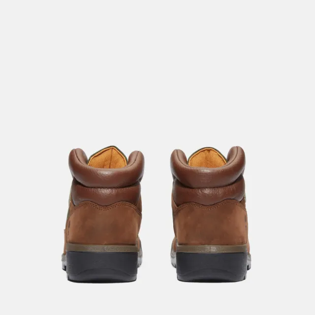 【Timberland】男款深棕色防水戰地靴(A18A6D47)
