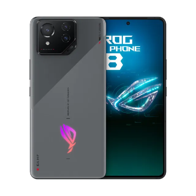 【ASUS 華碩】ROG Phone 8 5G 6.78吋(16G/512G/高通驍龍8Gen3/5000萬鏡頭畫素/AI手機)