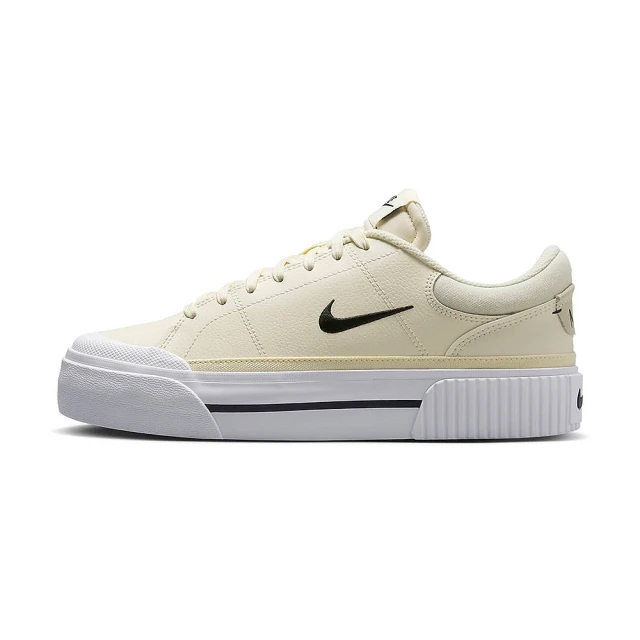 NIKE 耐吉NIKE 耐吉 WMNS COURT LEGACY LIFT 女 休閒鞋 運動鞋 米白(FV5526101)