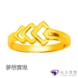 【元大珠寶】黃金戒指9999金飾多款選(0.93錢正負5厘)