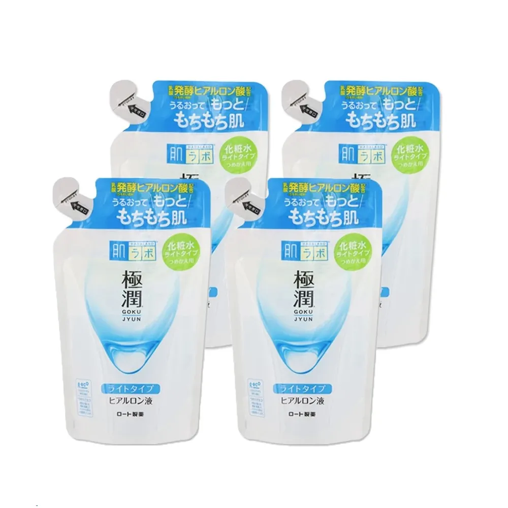 【肌研】極潤保濕化妝水補充包清爽型170ml_買2送2(平輸商品)