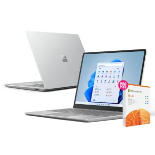 【Microsoft 微軟】365個人版★Surface Laptop Go2輕薄觸控筆電-平行輸入(12.4吋/i5-1135G7/8G/128G/W11)