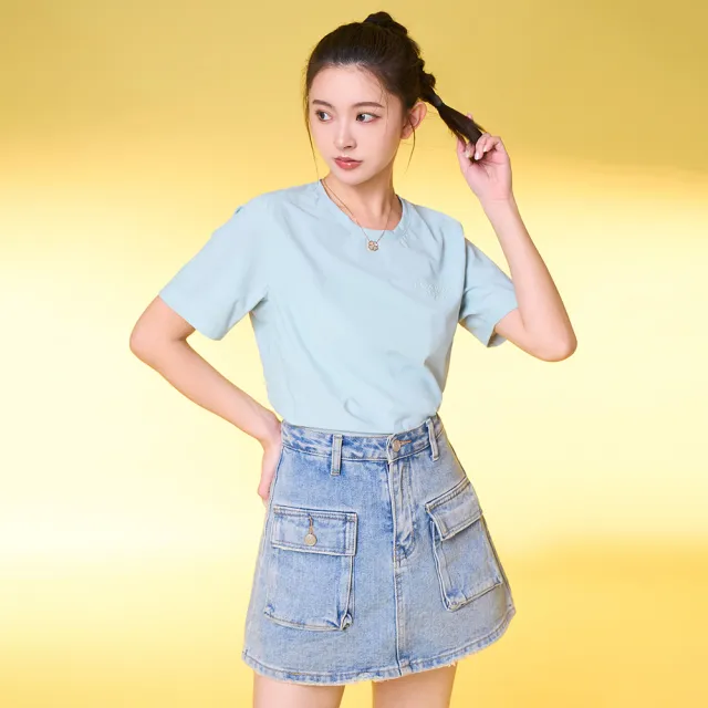 【MAJOR MADE】立體字母格狀透氣涼感T(機能上衣/涼感T恤/透氣短T/T-Shirt)