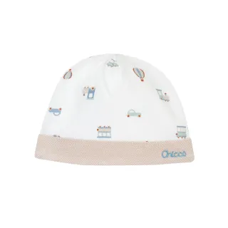 【Chicco】24SS-SB 火車之旅-滿版嬰兒帽