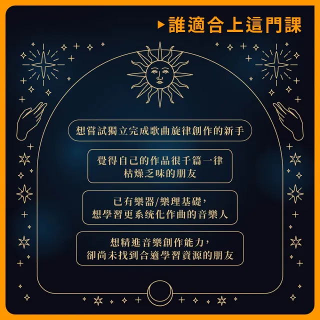 【揚聲堡音樂線上教學】魔女的私房音樂教室：流行音樂創作實務應用 - 陳玫穎 老師(音樂線上課程/實體卡)