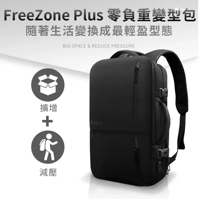 【Future Lab. 未來實驗室】FREEZONE PLUS 零負重變型包