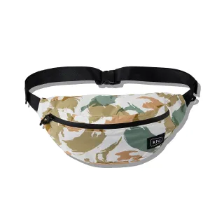 【KIU】交換禮物 日本 大容量胸腰包 防潮防潑水 男女適用(防水包 84260 油畫迷彩)