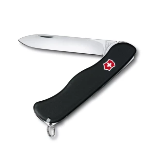 【VICTORINOX 瑞士維氏】Lockblade knife 拆信刀 111mm/4用/黑(0.8413.3)