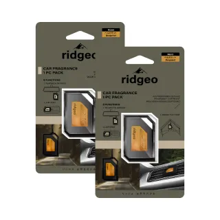【ridgeo】曠野之巔系列薄膜式香氛-佛手柑(2入 / 源豐行)