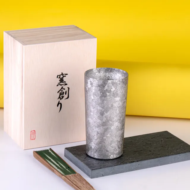 HORIE】日本製超輕量雙層純鈦杯保冷杯(銀色L 350cc) - momo購物