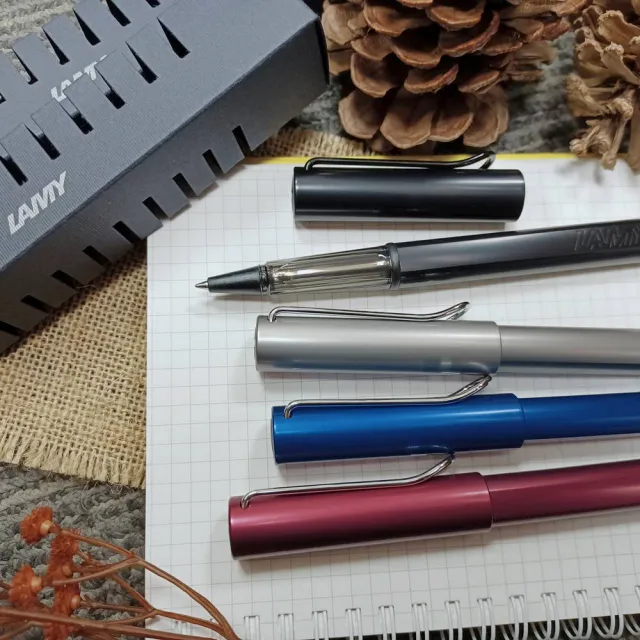 【LAMY】AL-STAR 恆星系列 鋼珠筆 霧光黑/鐵灰色/海洋藍/魔戀紫(371/326/328/329)