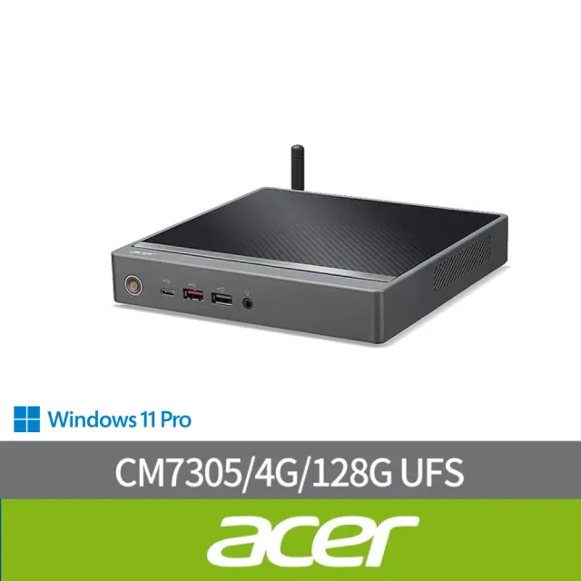 【Acer 宏碁】RB610迷你電腦(RB610/CM7305/4G/128G UFS/W11P)
