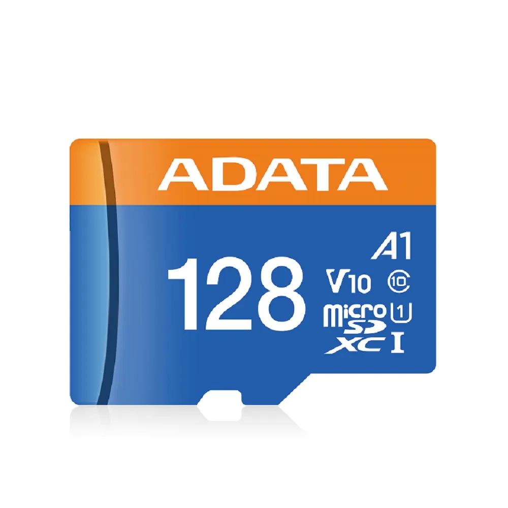 【ADATA 威剛】Premier microSDXC UHS-I 128G記憶卡(A1-附轉卡)