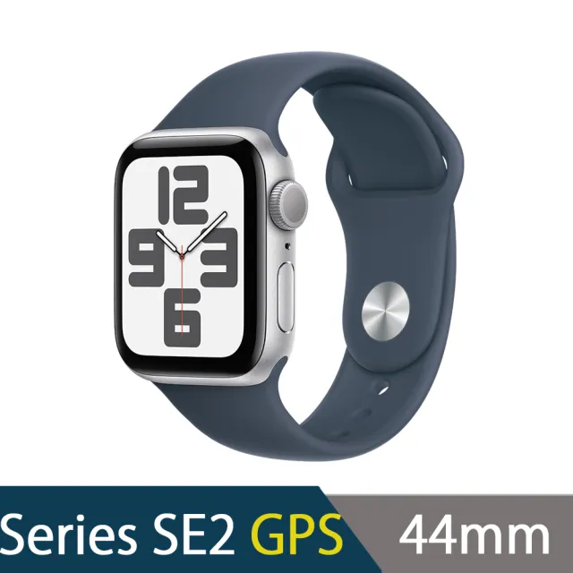 金屬錶帶組【Apple】Apple Watch SE2 2023 GPS 44mm(鋁金屬錶殼搭配運動型錶帶)