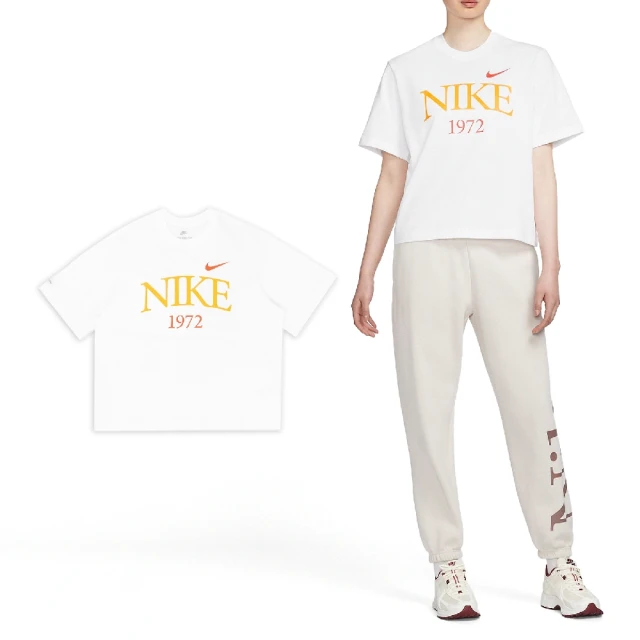 NIKE 耐吉 短袖 NSW Tee 女款 深灰 紅 落肩 