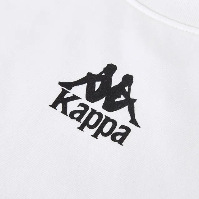 【KAPPA】官方直營  Kappax鐵四帝T.S.D.聯名限定 家將大臉紋元素短T(街頭聯名街舞系列)