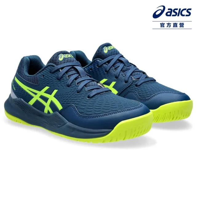 【asics 亞瑟士】GEL-RESOLUTION 9 GS 大童 網球鞋(1044A067-404)