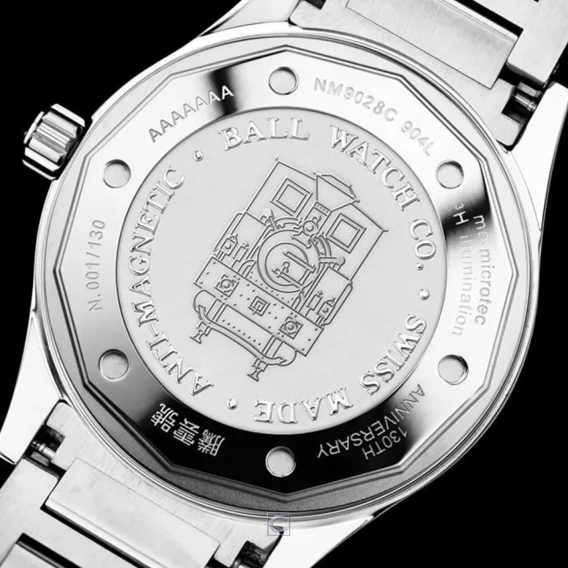 【BALL 波爾】騰雲號130週年台灣限定機械錶(NM9028C-S34C-BK/黑)