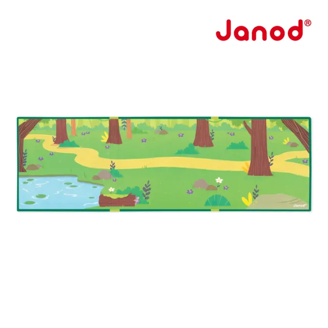 【Janod】磁鐵故事書-非洲動物故事(好攜帶 輕薄 磁鐵遊戲  益智 認知)