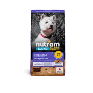 【Nutram 紐頓】S7均衡健康系列-雞肉+胡蘿蔔成犬/小顆粒 5.4kg/12lb(犬糧、狗糧、狗飼料)