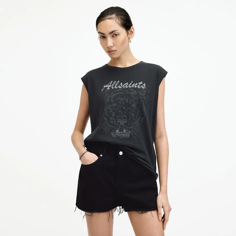 【ALLSAINTS】HUNTER BROOKE 純棉復古背心 W084JA(常規版型)