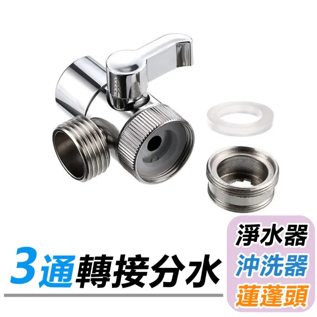 【COLACO】三通閥門合金水龍頭4分分水器(分水閥)