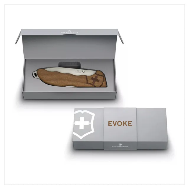 【VICTORINOX 瑞士維氏】EVOKE WOOD 136mm/4用/木頭(0.9415.D630)